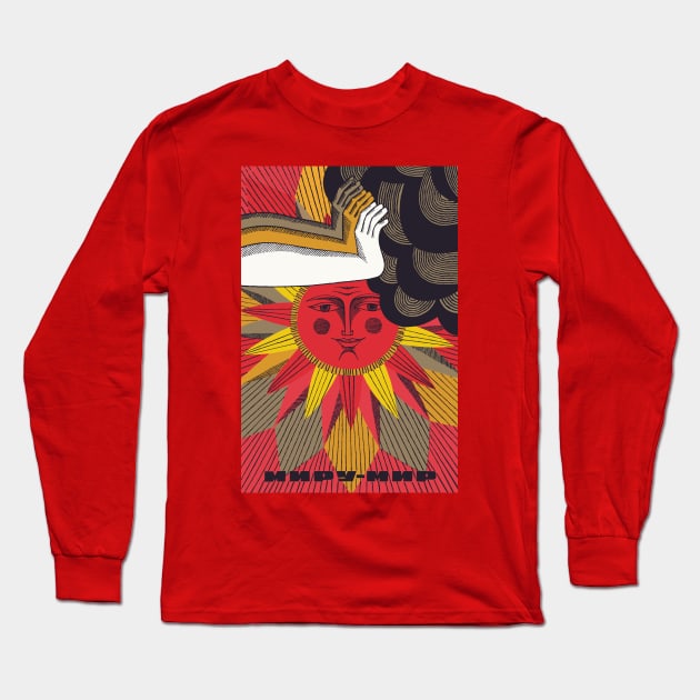 Peace To The World - Soviet Propaganda, Socialist, Communist Long Sleeve T-Shirt by SpaceDogLaika